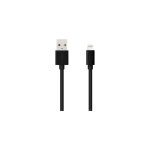 Cble lightning certifi mfi apple charge / sync (3m), noir de jais - neuf