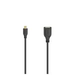 C�ble micro - usb otg flexi - slim, usb 2. 0, 480 mbit / s, 0, 15 m - neuf