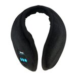 Cache - oreilles bluetooth chaud v3. 0 lecteur musique microphone noir yonis - neuf