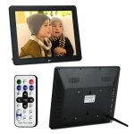 Cadre photo numrique 12 pouces cran lcd lecteur vido musique usb carte sd mmc yonis - neuf