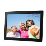 Cadre photo numrique 15 pouces lcd carte sd usb mp3 vidos noir yonis - neuf