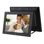 Cadre photo numrique port usb lecteur multimedia sd rveil cran 12 pouces ccfl yonis - neuf