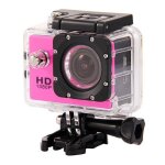 Camera embarquée sport lcd caisson Étanche waterproof 12mp hd 1080p rose 4 go yonis - neuf Camera embarquée sport lcd caisson Étanche waterproof 12mp hd 1080p rose 4 go yonis - neuf