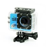 Camera embarque sports wi - fi lcd caisson tanche waterproof 12 mp full hd bleu yonis - neuf