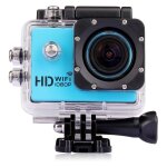 Caméra wifi sport embarquée plongée caisson caméscope full hd 1080p bleu 8 go yonis - neuf Caméra wifi sport embarquée plongée caisson caméscope full hd 1080p bleu 8 go yonis - neuf