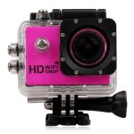 Caméra wifi sport embarquée plongée caisson caméscope 12mp full hd 1080p rose yonis - neuf Caméra wifi sport embarquée plongée caisson caméscope 12mp full hd 1080p rose yonis - neuf