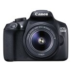 Canon eos 1300d + ef - s 18 - 55 dc iii kit d'appareil - photo slr 18 mp cmos 5184 x 3456 pixels noir ...