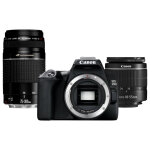 Canon eos 250d + ef - s 18 - 55mm f / 3. 5 - 5. 6 iii + ef 75 - 300mm f / 4 - 5. 6 iii kit d'appareil ...
