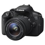 Canon eos 700d + ef - s 18 - 55mm kit d'appareil - photo slr 18 mp cmos 5184 x 3456 pixels noir - reconditionn ...