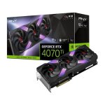 Carte graphique - pny - geforce rtx? 4070ti - 12gb - xlr8 gaming verto edition dlss 3 - neuf