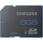 Carte mmoire sd samsung de 8 go - neuf