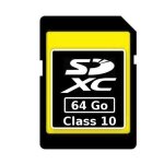 Carte memoire sd sdhc 64go camera camescope appareil photo universelle classe 10 yonis - neuf