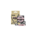 Cartouche d encre epson lk 4pbk pour labelworks lw c410 et lw c610 noir sur rose - neuf
