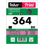 Cartouche d'encre recyclée compatible avec hp 364 xl (noir) - neuf Cartouche d'encre recyclée compatible avec hp 364 xl (noir) - neuf
