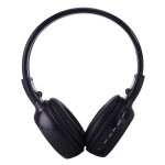 Casque audio sans fil st�r�o �cran lcd lecteur voyant lumineux radio fm noir yonis - neuf