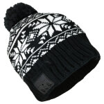 Casque bluetooth bonnet fairisle  pompon - neuf