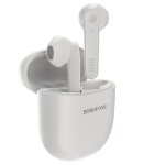 Casque borofone be49 tws 5. 0 bt avec commande tactile, batte longue dur�e de 3, 5 heures. vie blanc ...