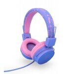 Casque enfants safe avec cable jack rose / lila - neuf Casque enfants safe avec cable jack rose / lila - neuf