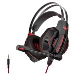 Casque gamer ovleng ov - p20 rouge avec micro - haut - parleur 40mm - contr�le du volume - pour pc, mac ...