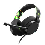 Casque gaming filaire pc & xbox skullcandy slyr pro noir / vert - neuf