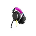 Casque gaming filaire skullcandy slyr multiplateforme noir et rose pour une exp�rience de jeu immersive ...