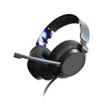 Casque gaming filaire skullcandy slyr pour pc & playstation - noir / bleu - neuf