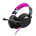 Casque gaming filaire skullcandy slyr pro multiplateforme noir et rose pour une exp�rience de jeu immersive ...