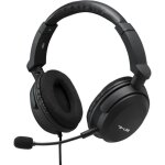 Casque gaming - the g - lab - korp - carbon - noir - micro d�tachable - compatible pc, playstation, xbox ...