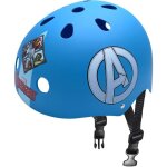 Casque skate avengers - stamp - taille 54 - 60 cm - enfant - noir - neuf