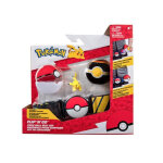 Ceinture clip 'n' go bandai - pokmon - 1 ceinture, 1 pok ball, 1 luxury ball et 1 figurine 5 cm pikachu ...