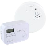 Chacon - pack dtecteur de fume + co alarm - neuf