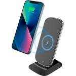 Chargeur induction fastcharge 15 - 7. 5w stand avec chargeur 20w noir - 100% plastique recyclé bigben ... Chargeur induction fastcharge 15 - 7. 5w stand avec chargeur 20w noir - 100% plastique recyclé bigben ...