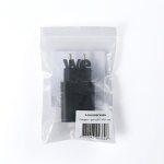 Chargeur secteur 1 port usb - c : 5v / 3a, 9v / 3a, 12v / 3a, 15v / 3a, 20v / 2. 25a, 45w, power delivery ...