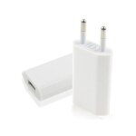 Chargeur secteur adaptateur usb iphone universel blanc - neuf