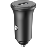 Chargeur voiture 2. 4a ic smart noir - 100% plastique recycl bigben - neuf