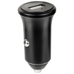 Chargeur voiture usb a 2. 4a rapide et intelligent noir bigben - neuf