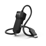 Chargeur pour voiture, usb type - c, 3a, noir - neuf