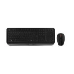 Cherry gentix desktop ensemble clavier & souris sans fil, noir, usb, azerty - fr - neuf