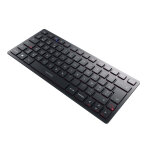 Cherry kw 9200 mini clavier usb + rf wireless + bluetooth azerty belge noir - neuf
