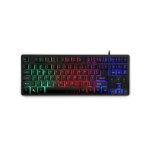 Clavier gaming nitro tkl 80%  membrane avec rtroclairage rvb 3 zones - neuf