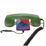 Combin tlphone rtro pour apple iphone - vert - neuf