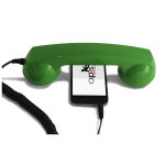 Combin tlphone rtro pour smartphones android - vert - neuf