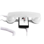Combin tlphone rtro pour smartphones android - blanc - neuf