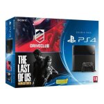 Console ps4 noire + driveclub + the last of us remastered - reconditionn