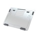 Cooler master ergostand air silver - support ventile pour ordinateur portable inclinable jusqua 15 mnx ...