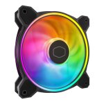 Cooler master masterfan mf120 halo boitier pc ventilateur 12 cm noir 1 pice(s) - neuf