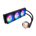 Cooler master masterliquid pl360 flux processeur kit de refroidissement du liquide 12 cm noir - neuf