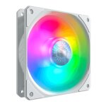 Cooler master sickleflow 120 argb white edition boitier pc ventilateur 12 cm blanc 1 pice(s) - neuf