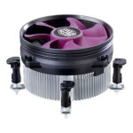 Cooler master x dream i117 processeur refroidisseur 9, 5 cm aluminium, violet - neuf