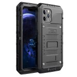 Coque pour apple iphone 11 pro en noir housse de protection tui protection robuste  360 avec protection ...